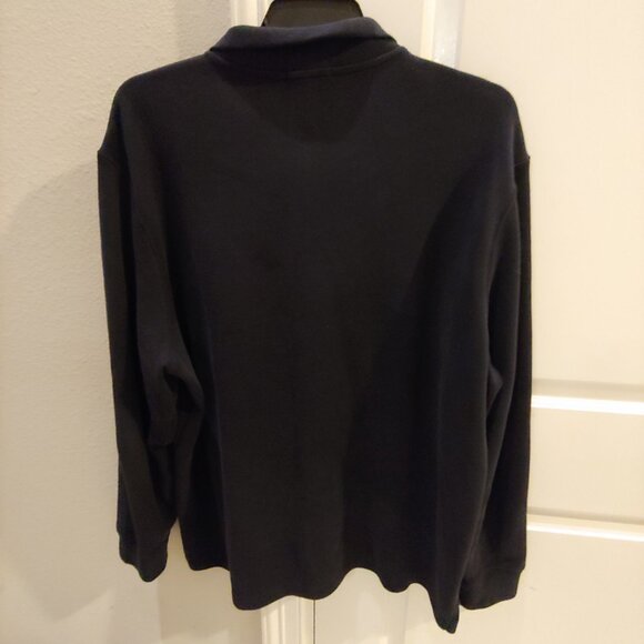 Ralph Lauren Polo Mens Blue Pullover Quarter Zip Mock Collar XXL TTG - Picture 5 of 5